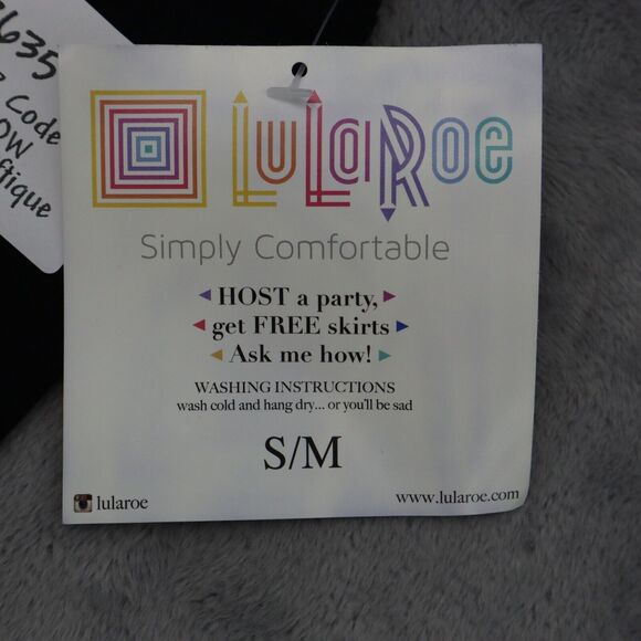 LulaRoe Pants Girls S Multicolor High Waist Pull On Set of 3 Leggings - Picture 2 of 16